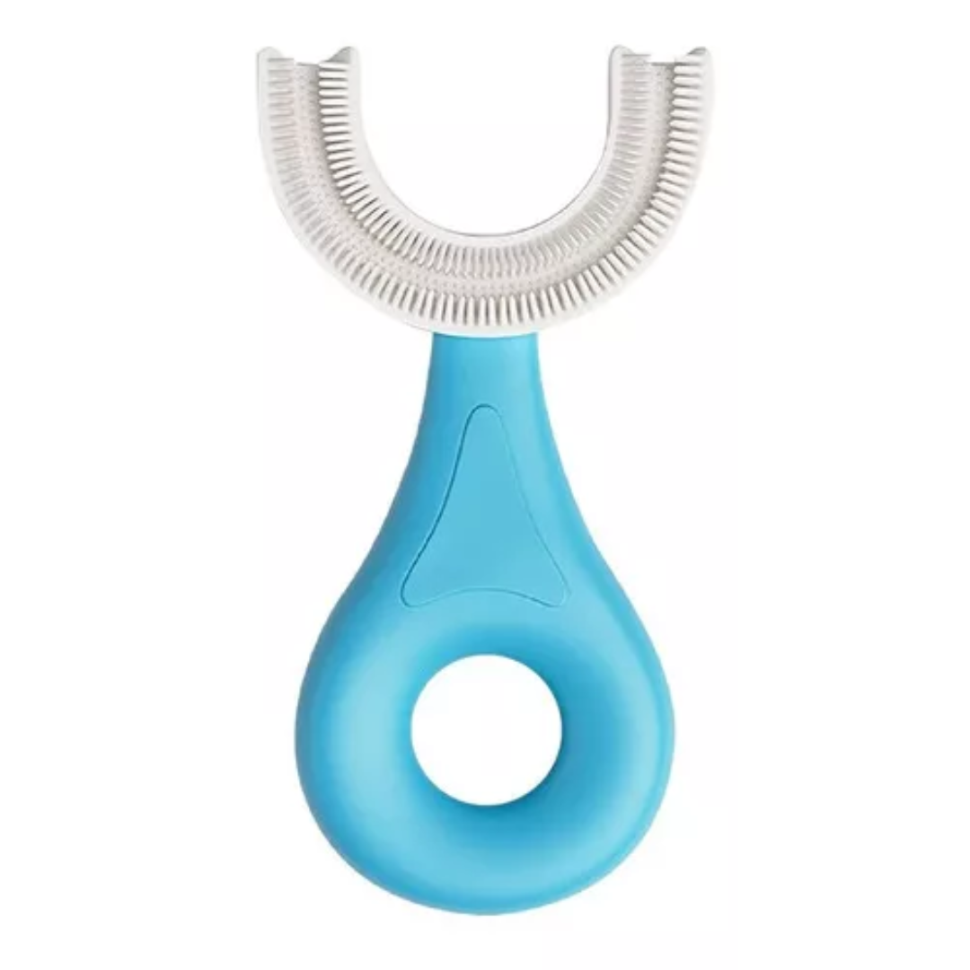Cepillo de Dientes Infantil en U de Silicona para Niños