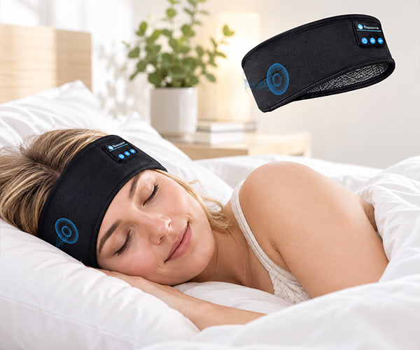 Diadema Bluetooth Inalámbrica para Dormir Deporte y Música