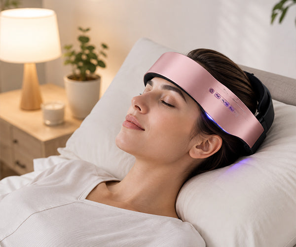 Masajeador de Cabeza para Insomnio y Ansiedad Recargable 