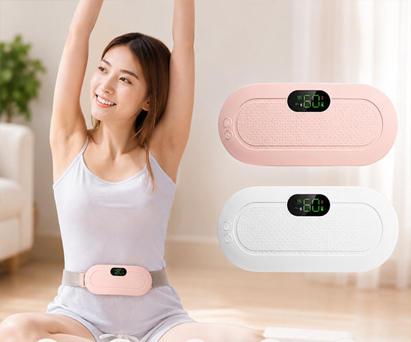 Cinturón Térmico para Cólicos con Vibración y Pantalla Digital